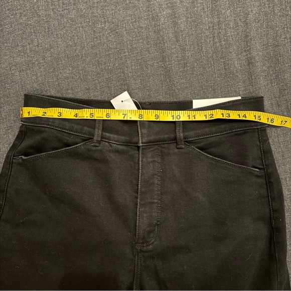 Ann Taylor High Rise Trouser Jeans in Washed Black - Picture 7 of 8